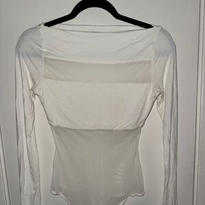 Naked Wardrobe Long Sleeve Bodysuit